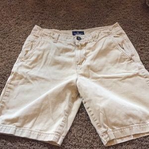Light Khaki American Eagle Shorts
